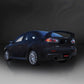 Corsa 2008-2015 Mitsubishi Lancer Evolution X Sedan 2.0L Black Sport Dual Rear Cat-Back Exhaust