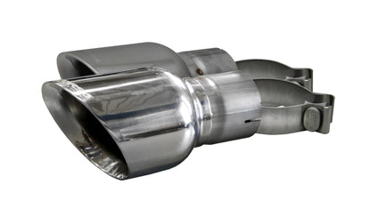 Corsa 2015-2025 Ford Mustang GT 3.0in Inlet / 4.5in Outlet Polished Tip Kit (For Corsa Exhaust Only) - Graveyard Performance
