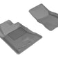3D MAXpider 2015-2020 Ford Mustang Kagu 1st Row Floormat - Gray