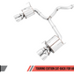 AWE Tuning Subaru STI VA / WRX GV / STI GV Sedan Touring Edition Exhaust - Chrome Silver Tip (102mm)