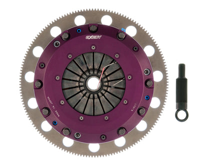 Exedy 1996-2016 Ford Mustang V8 Hyper Twin Cerametallic Clutch Sprung Center Disc Push Type 8-Bolt - Graveyard Performance