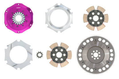 Exedy 2002-2006 Acura RSX L4 Hyper Compe-R Twin Cerametallic Clutch Rigid Disc - Graveyard Performance