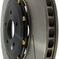 StopTech 09-11 Nissan GT-R Front Right Slotted Bare Iron 380x34mm AeroRotor Kit