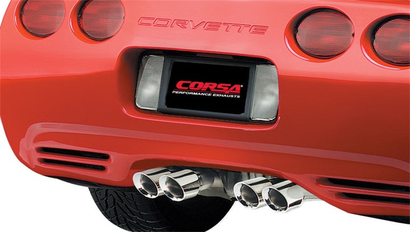 Corsa 1997-2004 Chevrolet Corvette C5 Z06 5.7L V8 Polished Xtreme Cat-Back + XO Exhaust - Graveyard Performance