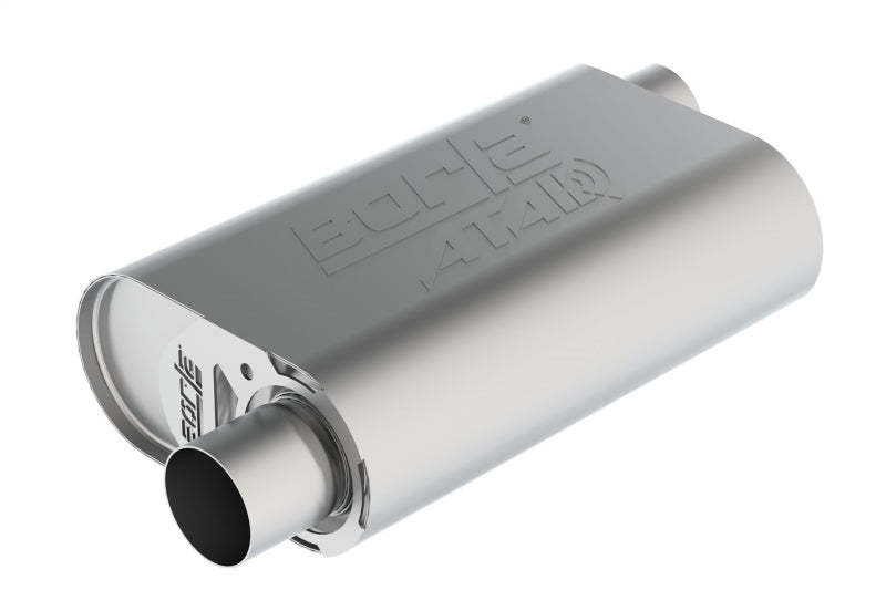 Borla CrateMuffler LS3 ATAK 2.5in Offset/Offset 14inx4.35inx9in Muffler - Graveyard Performance