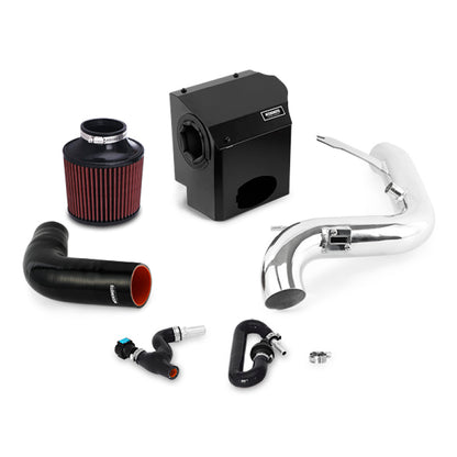 Mishimoto 2016 Ford Fiesta ST 1.6L Performance Air Intake Kit - Polished - Graveyard Performance