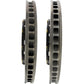 StopTech 09-11 Nissan GT-R Front Slotted Bare Iron 380x34mm AeroRotor Kit Pair