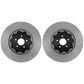 StopTech 13-18 Ford Focus ST AeroRotor 2pc Drilled and Zinc Plated Front Rotor (Pair)