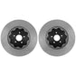 StopTech 09-14 Nissan GT-R AeroRotor 2pc Drilled Rear Rotor (Pair)