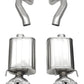 Corsa 06-13 Chevy Corvette C6 Z06 7.0L / 09-13 ZR1 6.2L Polished Axle-Back Exhaust w/4.5in Twin Tips