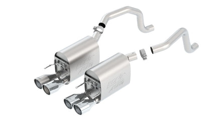 Borla 09-12 Chevy Corvette C6 Coupe/Convertible 6.2L 8cyl Aggressive ATAK Exhaust - Graveyard Performance