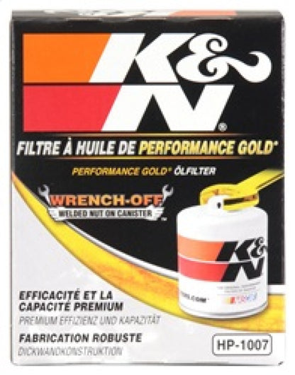 K&N Buick / Chevrolet / Oldsmobile Performance Gold Oil Filter - Graveyard Performance