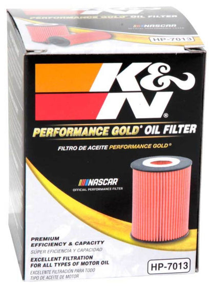 K&N 07-09 Mazdaspeed3 Performance Gold Oil Filter (OEM style cartridge filter) - Graveyard Performance