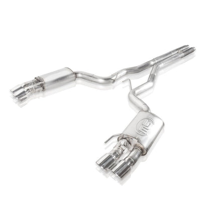 Stainless Works 18+ Ford Mustang GT Redline Cat-Back Performance Connect H-Pipe w/ Active Valves - Graveyard Performance