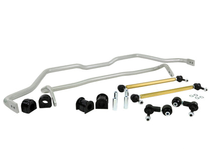 Whiteline 17-21 Honda Civic Type-R FK8 / 16-21 Honda Civic EX/LX/Touring/Si Front & Rear Sway Bar Ki - Graveyard Performance