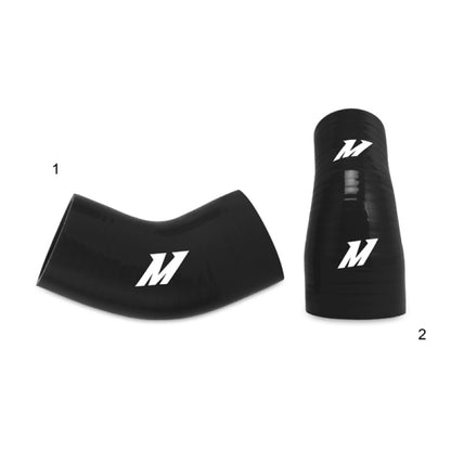 Mishimoto 01-07 Mitsubishi Lancer Evolution 7/8/9 Black Lower Intercooler Pipe Kit - Graveyard Performance