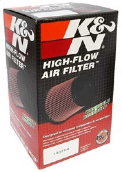 K&N Filter Universal Rubber Filter 2 3/4 inch Flange 6 inch Base 5 inch Top 6 1/2 inch Height - Graveyard Performance