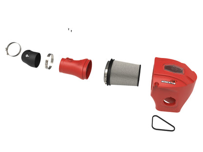 aFe Momentum GT Limited Edition Cold Air Intake 15-16 Dodge Challenger/Charger SRT Hellcat - Red - Graveyard Performance