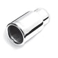 Gibson Rolled Edge Straight-Cut Tip - 3in OD/2.25in Inlet/6in Length - Stainless