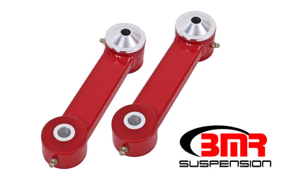 BMR 15-17 S550 Mustang Rear Lower Control Arms Vertical Link (Polyurethane) - Red - Graveyard Performance