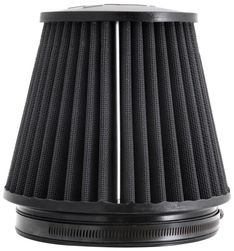 K&N Universal Rubber Filter Round Tapered 6in Flange ID x 7.5in Base OD x 5.25in Top OD x 6in Height - Graveyard Performance