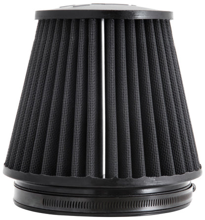 K&N Universal Rubber Filter Round Tapered 6in Flange ID x 7.5in Base OD x 5.25in Top OD x 6in Height - Graveyard Performance