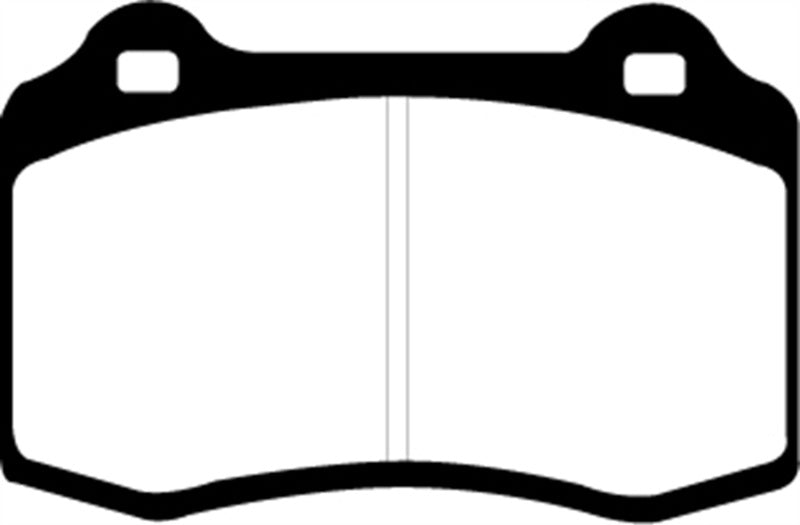 EBC 96-00 Lotus Esprit Turbo 2.0 Turbo GT3 Redstuff Front Brake Pads - Graveyard Performance