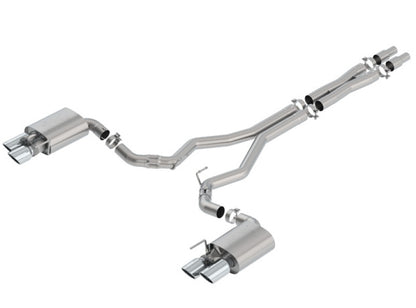 Borla 2018 Ford Mustang GT 5.0L AT/MT 3in ATAK Catback Exhaust w/ Valves - Graveyard Performance