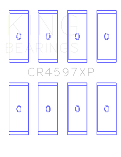 King Engine Bearings Volkswagen 2.0L FSI/TFSI Performance Rod Bearing Set - Size STD - Graveyard Performance