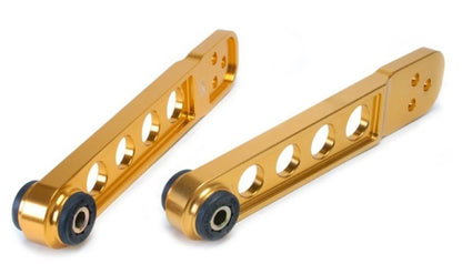 Skunk2 01-05 Honda Civic Gold Anodized Rear Lower Control Arm (Includes Socket Tool) - Graveyard Performance