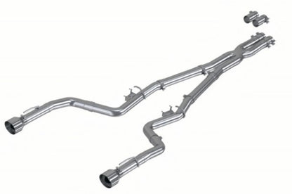 MBRP 17-21 Charger 5.7L/6.2L/6.4L 3in Race Profile Cat-Back w/ Dual Tips Aluminized Steel Exhaust - Graveyard Performance