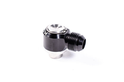 Radium Engineering 10AN Male Swivel Banjo 18.0mm Press Fit Fitting - Graveyard Performance
