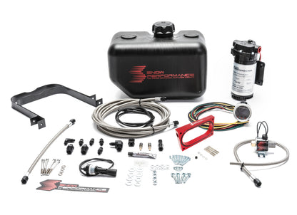 Snow Performance 05-10 Mustang Stg 2 Boost Cooler Water Injection Kit (SS Braided Line & 4AN) - Graveyard Performance
