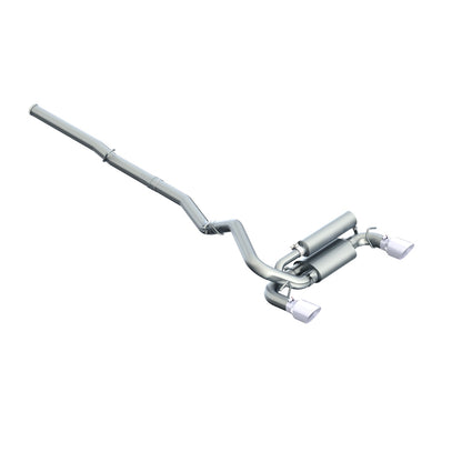 MBRP 2016+ Ford Focus RS 3in Dual Outlet Cat-Back Exhaust T409 SS - Graveyard Performance