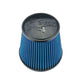 Injen NanoWeb Dry Air Filter 4.0 Flange w/ShurLok / 5.63 Base OD /6.0 Tall /4.0 Top w/Barb Fitting