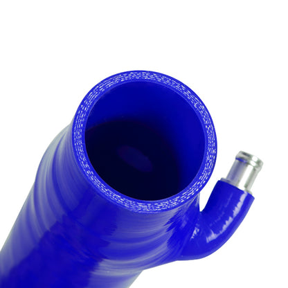 Mishimoto 08 Subaru WRX Blue Silicone Induction Hose - Graveyard Performance