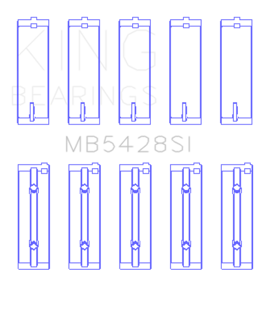King Engine Bearings Honda R16A/ R18A 2006- Current Main Bearing Set