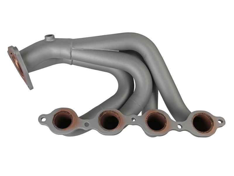 aFe Twisted 304SS Header 2020 Chevy Corvette (C8) 6.2L V8 - Titanium Ceramic Coated - Graveyard Performance