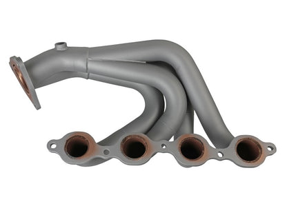 aFe Twisted 304SS Header 2020 Chevy Corvette (C8) 6.2L V8 - Titanium Ceramic Coated - Graveyard Performance
