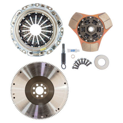 Exedy 2003-2007 Infiniti G35 V6 Stage 2 Cerametallic Clutch Thick Disc Includes NF04 Flywheel - Graveyard Performance