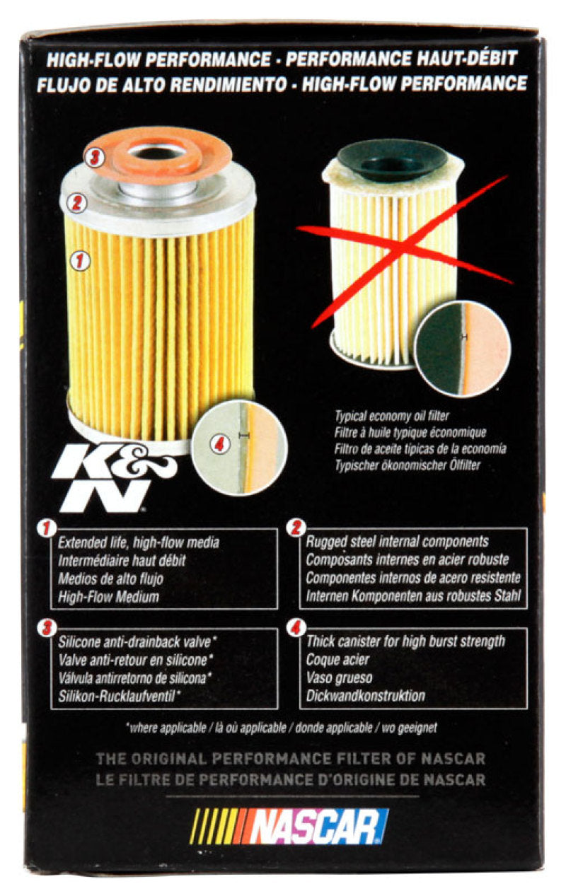 K&N Oil Filter OIL FILTER; AUTOMOTIVE - Graveyard Performance