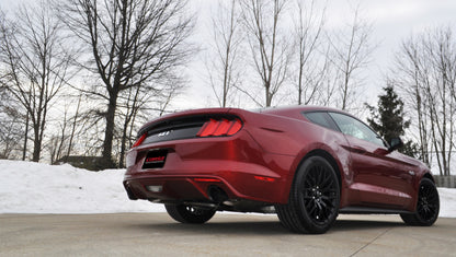 Corsa 2015-2025 Ford Mustang GT 3.0in Inlet / 4.5in Outlet Black PVD Tip Kit (For Corsa ExhaustOnly) - Graveyard Performance