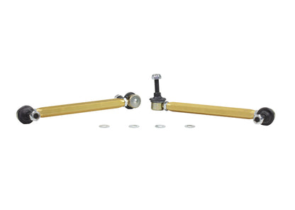 Whiteline 02-06 Mini Cooper S Front Swaybar link kit-Adjustable ball end links - Graveyard Performance