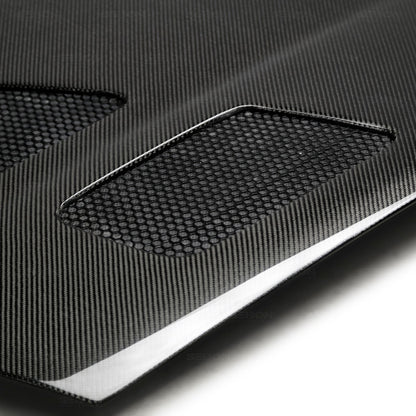 Seibon 93-98 Toyota Supra (JZA80L) TR Style Carbon Fiber Hood - Graveyard Performance