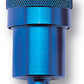 Russell Performance Blue Street Fuel Filter (3in Length 1-1/8in diameter 5/16in inlet/outlet)