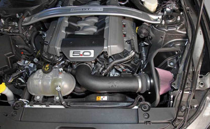 K&N 2015 Ford Mustang GT 5.0L V8 F/I Performance Intake Kit - Graveyard Performance