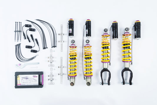 KW Coilover Kit V4 Bundle Audi R8 (4S) Coupe/Spyder w/ Magnetic Ride - Graveyard Performance