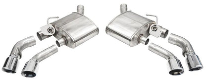 Corsa 16-24 Chevrolet Camaro SS/ZL1 6.2L V8 Polished Xtreme Axle-Back Exhaust (w/ Factory NPP Valve) - Graveyard Performance