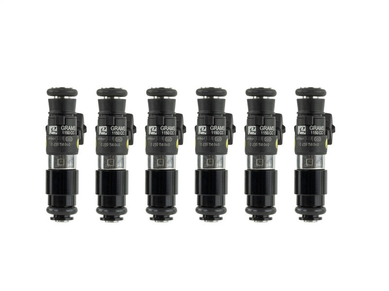 Grams Performance Toyota 2JZGTE 1150cc Fuel Injectors (Set of 6) - Graveyard Performance
