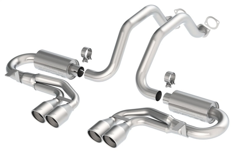 Borla Corvette Z06 Aggressive Catback Exhaust - Graveyard Performance